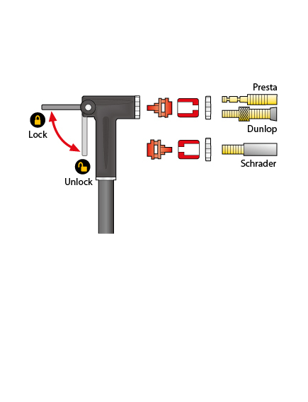 Pompa Mini Bicicleta Topeak Morph Tmm-1 - Argintiu-Negru