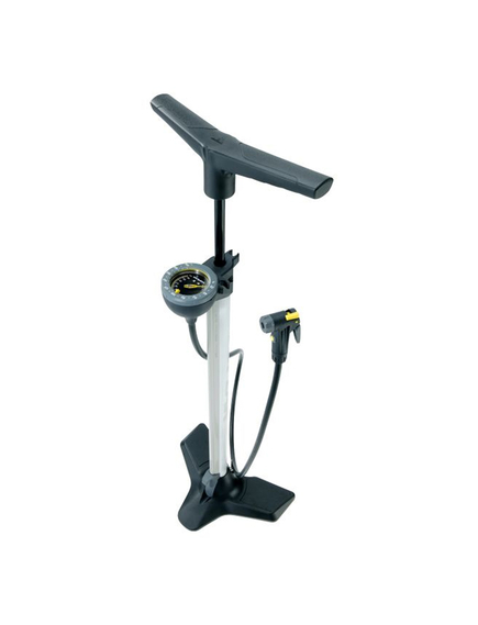 Pompa Podea Bicicleta Topeak Joeblow Race, Alb-Negru