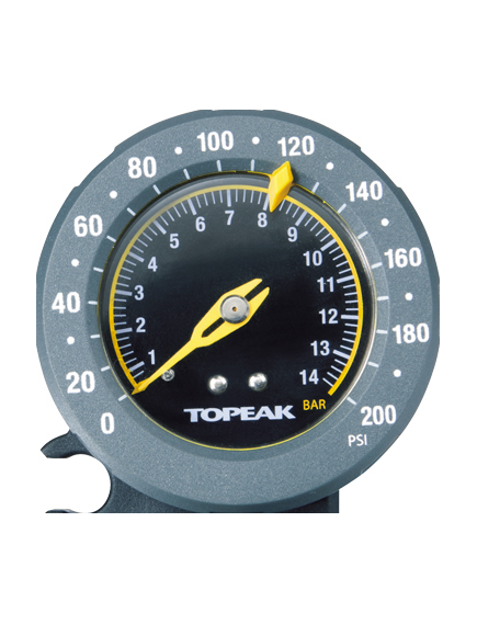 Pompa Podea Bicicleta Topeak Joeblow Race, Alb-Negru