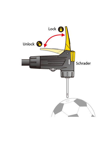 Pompa Podea Bicicleta Topeak Joeblow Race, Alb-Negru