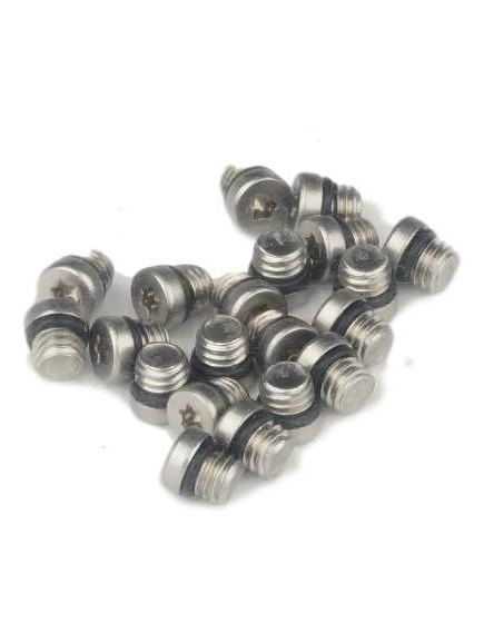 Reservoir Bleed Screw/O-Ring Stainless - Silver