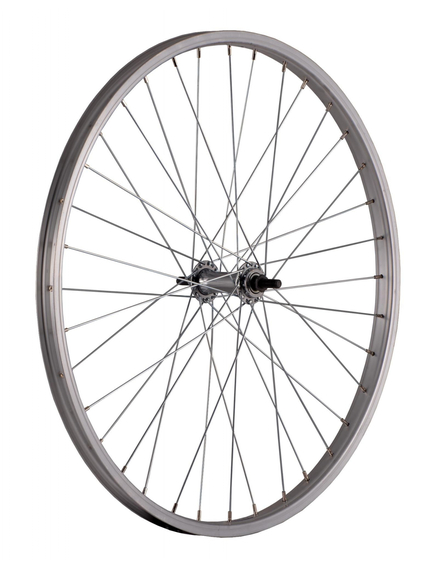 Roata Fata Bicicleta Cerurim 24 Inch, 507 x 21, Argintiu