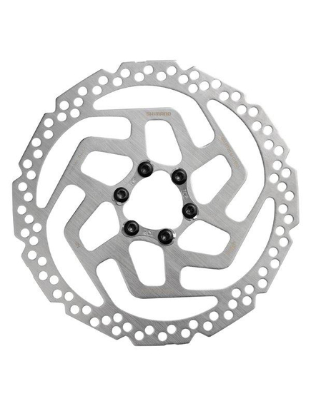 Rotor Disc Shimano Rt26-M - 180 Mm, Argintiu