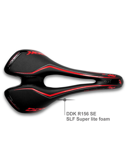 Sa Bicicleta DDK R156 Superlight - Negru-Rosu