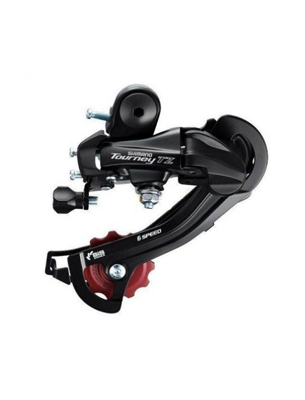 Schimbator Spate Shimano RD-TZ500 TZ GS - 6 Viteze, Negru