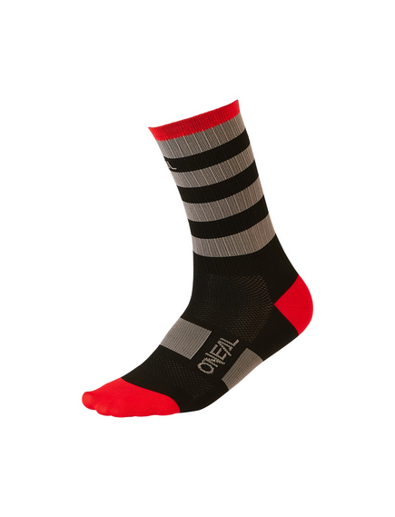 Sosete Ciclism O'Neal Mtb Performance California V.22 - 43-46, Negru-Rosu