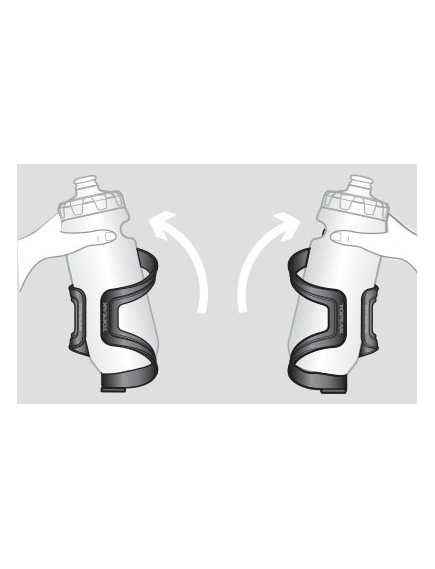 Suport Bidon Apa Topeak Dualside Cage Ex Tdsc02-Gbr - Rosu-Albastru
