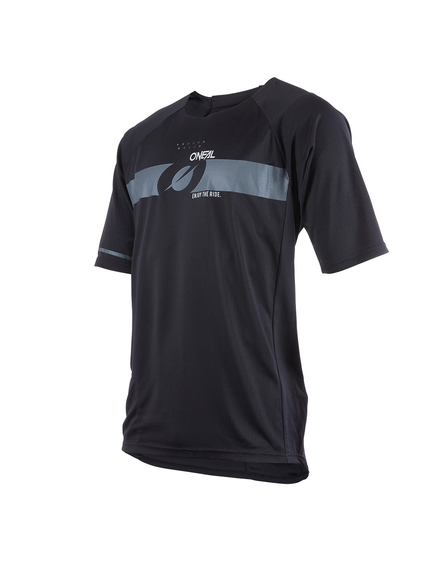 Tricou Ciclism O'Neal Pin It V.22 - M, Negru-Gri