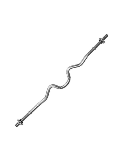 Bara Greutati Curbata Dhs S - 120 Cm, Argintiu