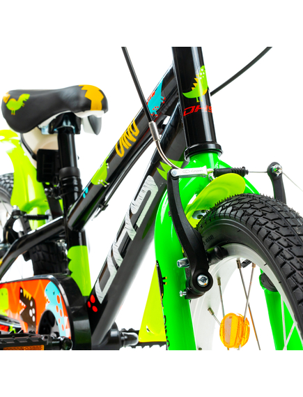 Bicicleta Copii DHS Dino - 18 Inch, Negru Bicicleta Copii DHS Dino - 18 Inch, Negru