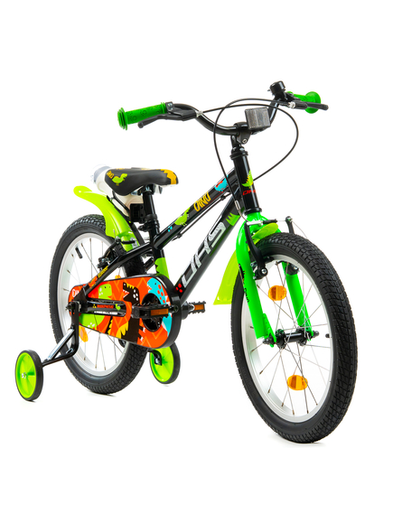 Bicicleta Copii DHS Dino - 18 Inch, Negru Bicicleta Copii DHS Dino - 18 Inch, Negru