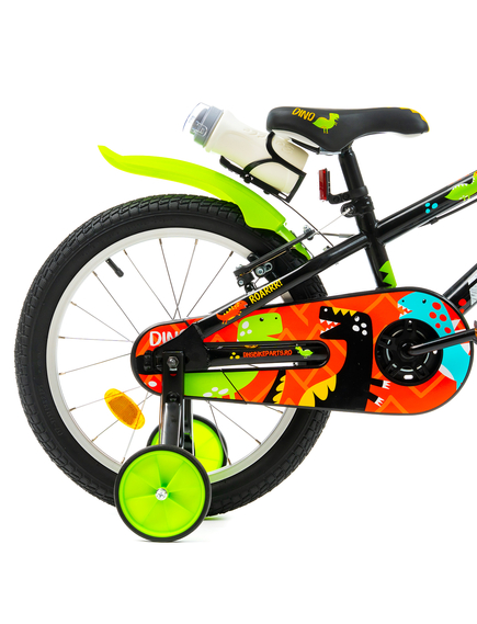 Bicicleta Copii DHS Dino - 18 Inch, Negru Bicicleta Copii DHS Dino - 18 Inch, Negru