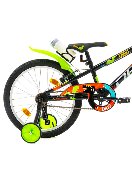Bicicleta Copii DHS Dino - 20 Inch, Negru