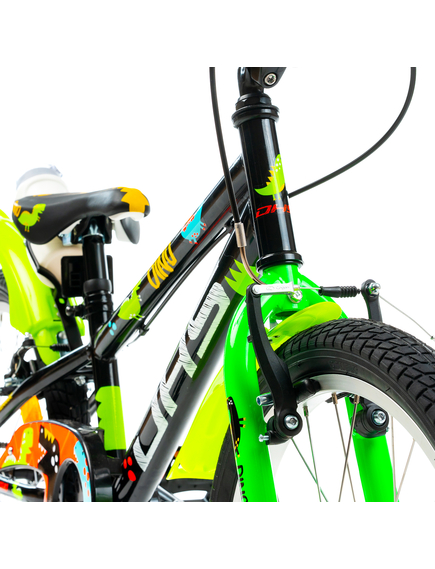 Bicicleta Copii DHS Dino - 20 Inch, Negru