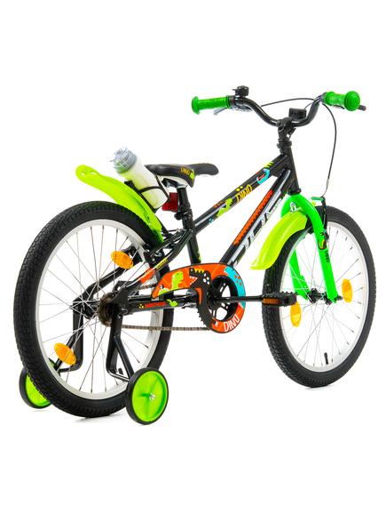 Bicicleta Copii DHS Dino - 20 Inch, Negru