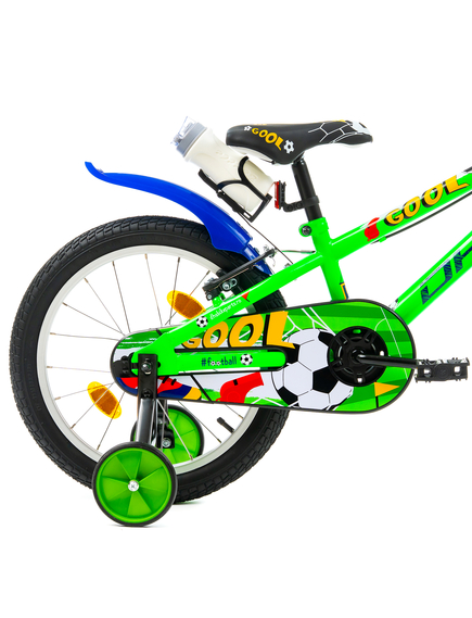 Bicicleta Copii DHS Football - 18 Inch, Verde