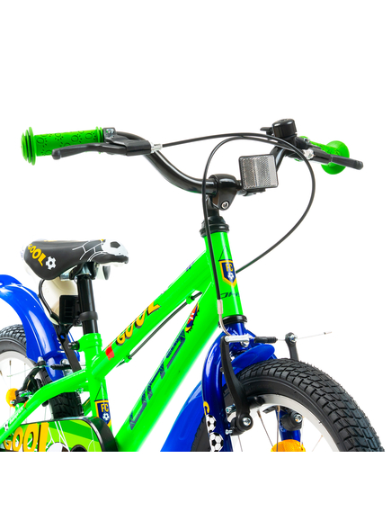 Bicicleta Copii DHS Football - 18 Inch, Verde