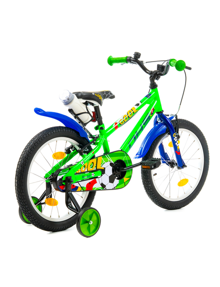 Bicicleta Copii DHS Football - 18 Inch, Verde