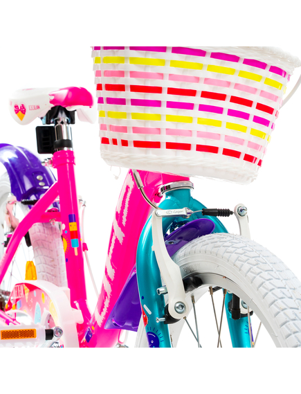 Bicicleta Copii DHS Icecream - 20 Inch, Roz Bicicleta Copii DHS Icecream - 20 Inch, Roz