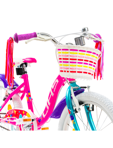 Bicicleta Copii DHS Icecream - 20 Inch, Roz Bicicleta Copii DHS Icecream - 20 Inch, Roz