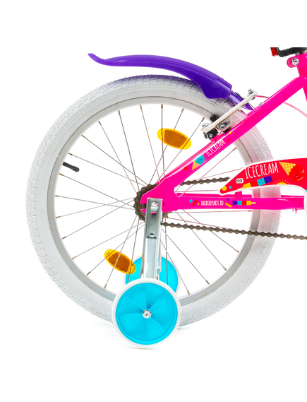 Bicicleta Copii DHS Icecream - 20 Inch, Roz Bicicleta Copii DHS Icecream - 20 Inch, Roz
