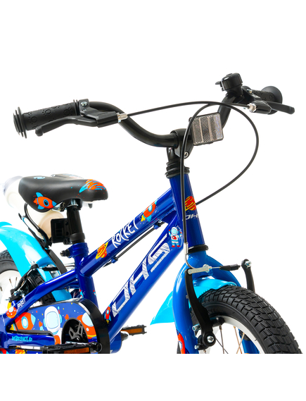 Bicicleta Copii DHS Rocket - 14 Inch, Albastru