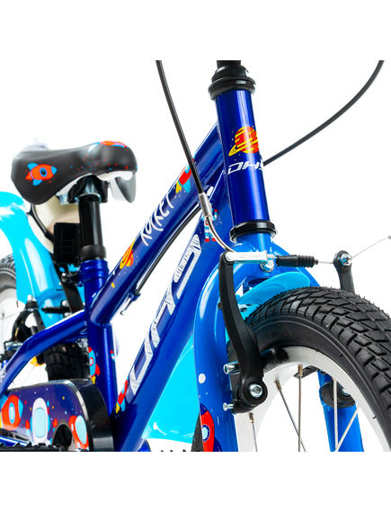 Bicicleta Copii DHS Rocket - 18 Inch, Albastru