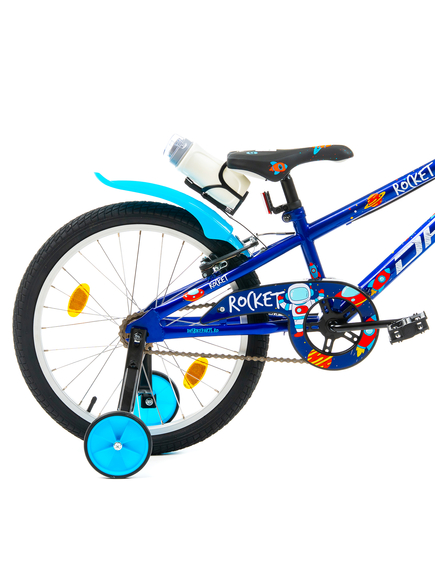 Bicicleta Copii DHS Rocket - 20 Inch, Albastru