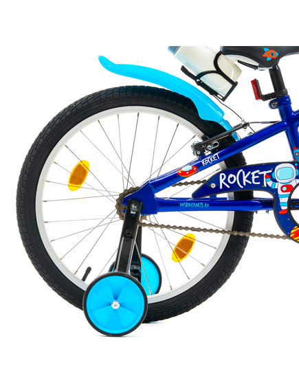 Bicicleta Copii DHS Rocket - 20 Inch, Albastru
