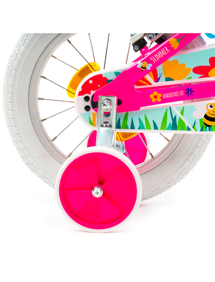 Bicicleta Copii DHS Summer - 14 Inch, Roz