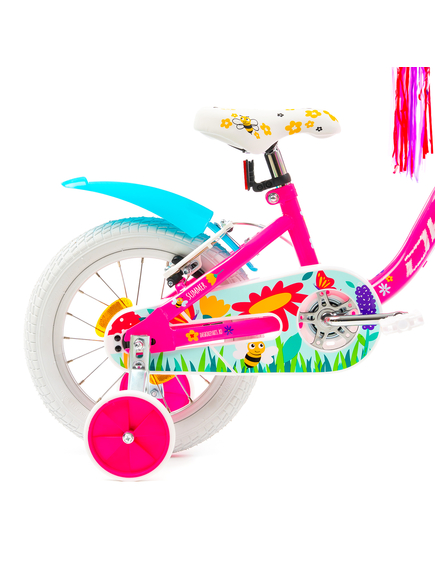 Bicicleta Copii DHS Summer - 14 Inch, Roz