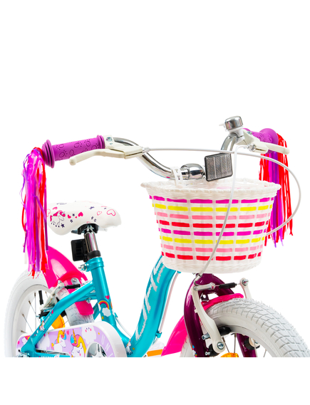 Bicicleta Copii DHS Unicorn - 16 Inch, Albastru Bicicleta Copii DHS Unicorn - 16 Inch, Albastru