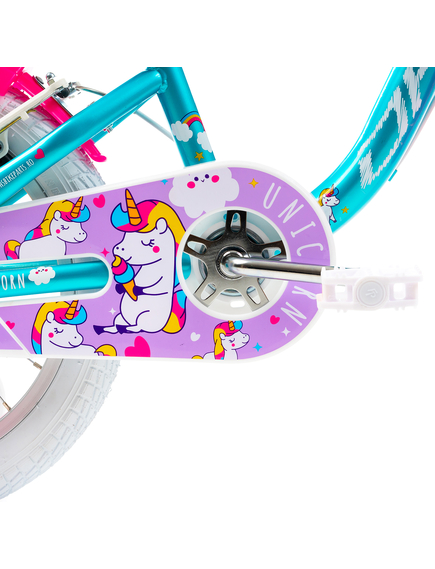 Bicicleta Copii DHS Unicorn - 16 Inch, Albastru Bicicleta Copii DHS Unicorn - 16 Inch, Albastru