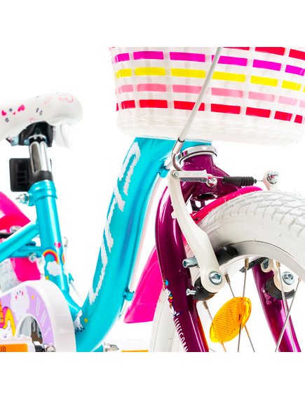 Bicicleta Copii DHS Unicorn - 16 Inch, Albastru Bicicleta Copii DHS Unicorn - 16 Inch, Albastru