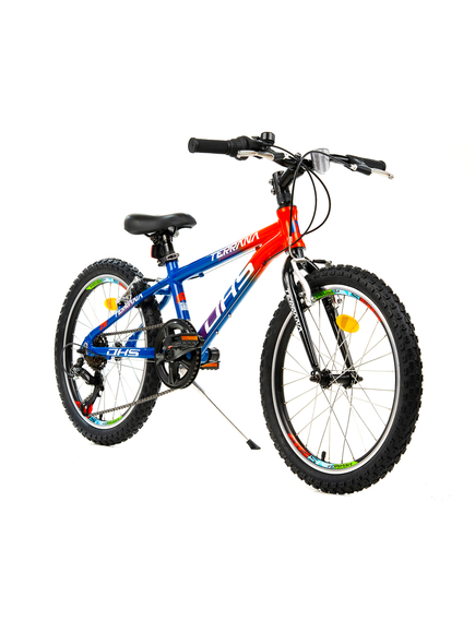Bicicleta Copii Dhs Terrana 2023 - 20 Inch, Albastru/Rosu Bicicleta Copii Dhs Terrana 2023 - 20 Inch, Albastru/Rosu