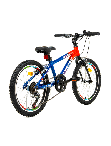 Bicicleta Copii Dhs Terrana 2023 - 20 Inch, Albastru/Rosu Bicicleta Copii Dhs Terrana 2023 - 20 Inch, Albastru/Rosu
