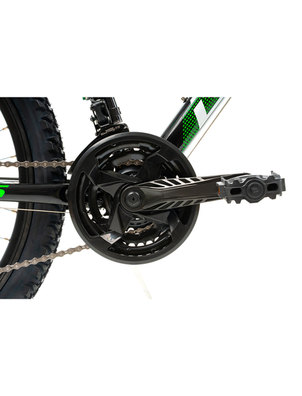 Bicicleta Copii Dhs Terrana 2423 - 24 Inch, Negru/Verde