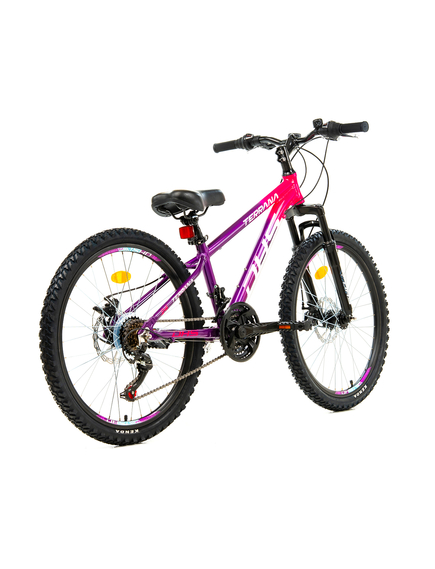 Bicicleta Copii Dhs Terrana 2423 - 24 Inch, Violet/Roz
