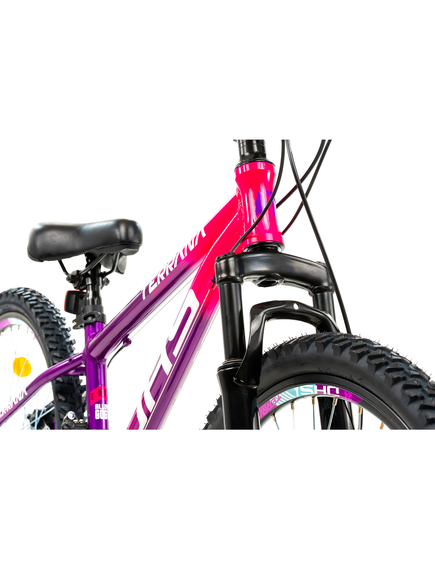 Bicicleta Copii Dhs Terrana 2423 - 24 Inch, Violet/Roz