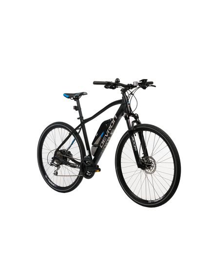Bicicleta Electrica Devron 28161 - 28 Inch, 490mm, Negru