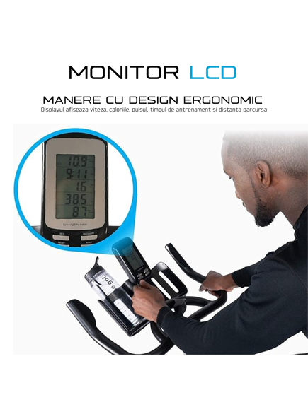 Bicicleta Fitness Spin Bike Profesionala Dhs 8938