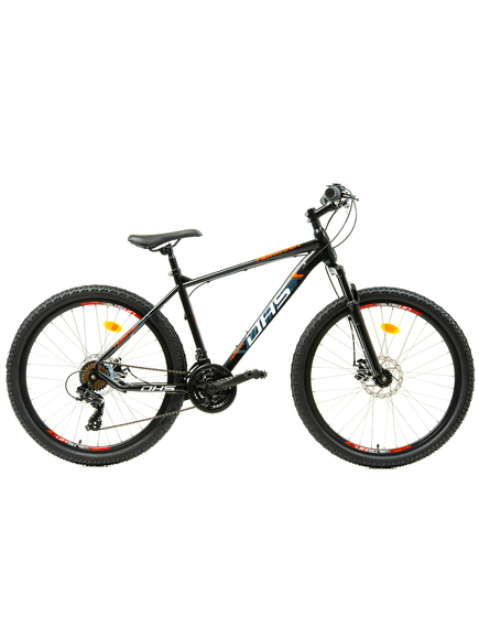 Bicicleta Mtb Dhs 2605 - 26 inch, M, Negru/Rosu