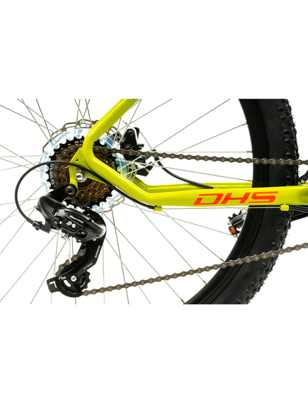 Bicicleta Mtb Dhs 2605 - 26 inch, M, Verde Bicicleta Mtb Dhs 2605 - 26 inch, M, Verde