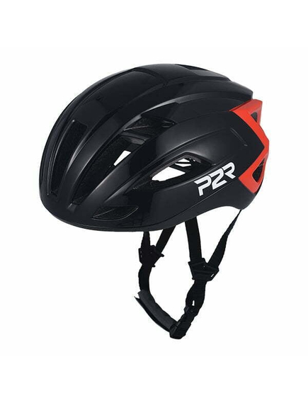 Casca Ciclism P2R RODEO - 59-61 cm, M-L, Negru-Rosu