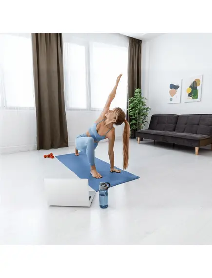 Covoras Yoga Exclusive - 100 X 60 X 1 Cm, Albastru