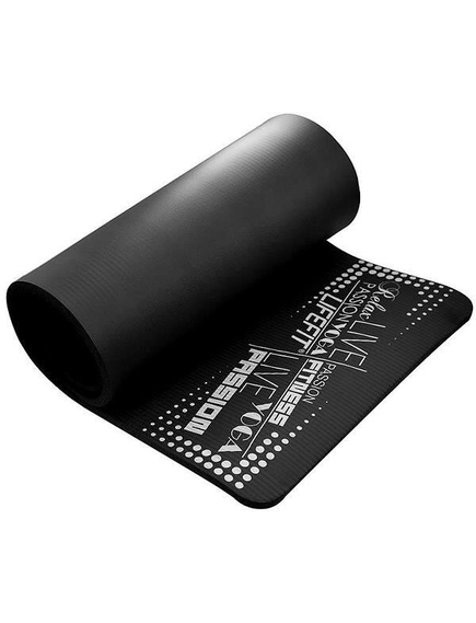 Covoras Yoga Exclusive - 100 X 60 X 1 Cm, Negru