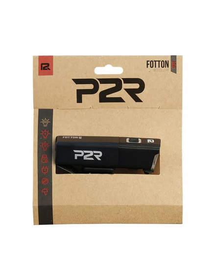 Far Fata Bicicleta P2R FOTTON 800 (USB) - Negru