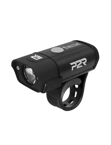 Far Fata Bicicleta P2R Specton 400 Lumeni - Negru