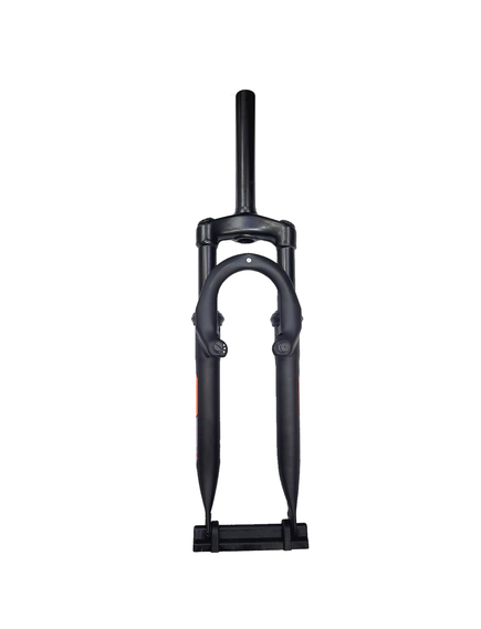 Furca MD-711X 24", gat 1-1/8, lungime gat 170mm, Negru mat-sticker rosu