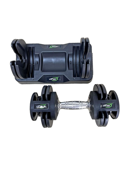 Gantera Reglabila Dhs 5012 - 12 Kg, Negru